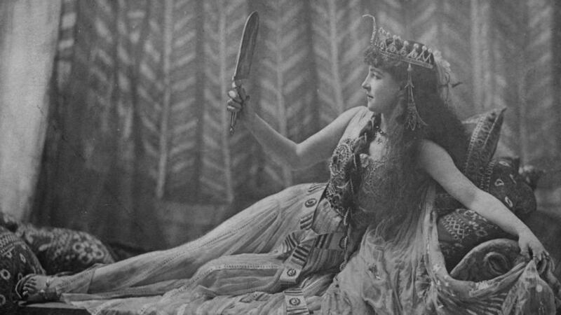 Famous Channel Islander: Lillie Langtry as Cleopatra around 1891. Photograph: Vanderweyde/LOC