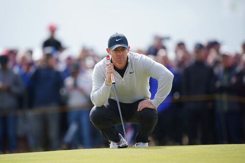 The Open second round: Brian Harman takes big lead as Rory McIlroy stays in the mix 