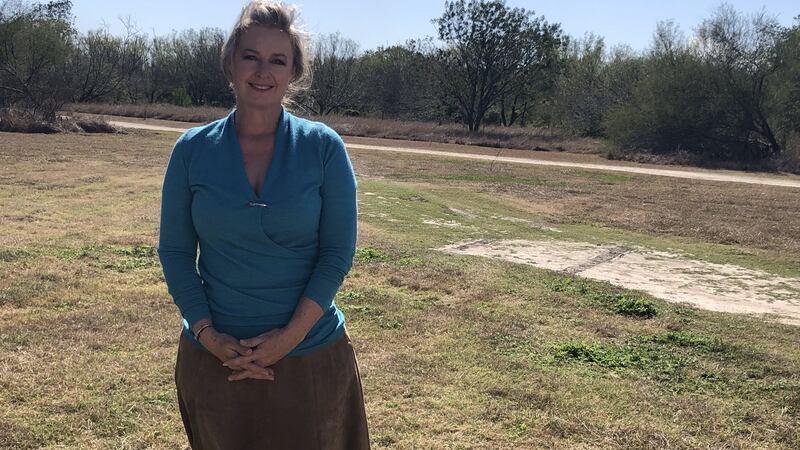 Marianna Trevino Wright, executive director of the US National Butterfly Center at Mission, Texas. Photograph: Martin Wall