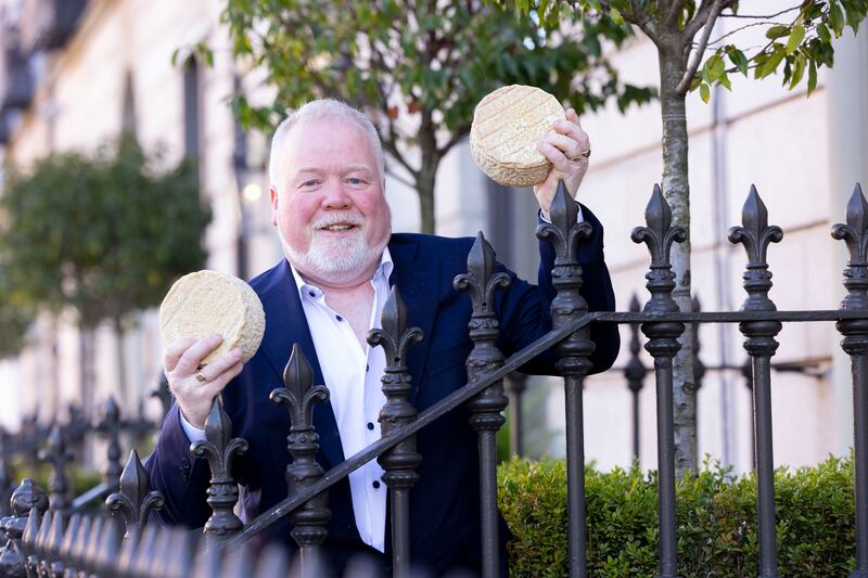 Gabriel Faherty of Aran Islands Goats' Cheese. Photograph: Paul Sherwood