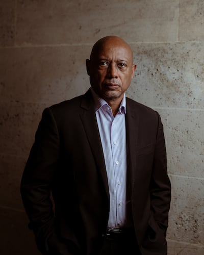 Raoul Peck, director of Ernest Cole: Lost & Found. 'I followed the whole anti-apartheid fight until the freedom of Mandela,' he says. “I knew people like Ernest Cole and I also know what it means to be in exile, far away from your home country.' Photograph: Matthew Avignone/New York Times