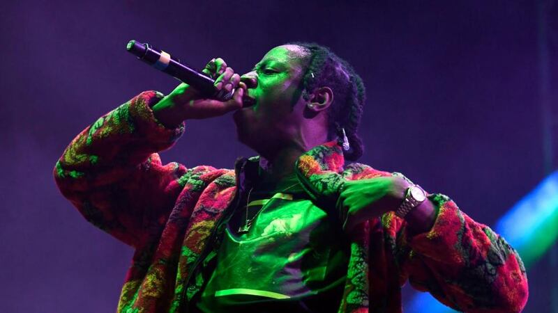 In Dublin: Joey Bada$$. Photograph: Frazer Harrison/Getty