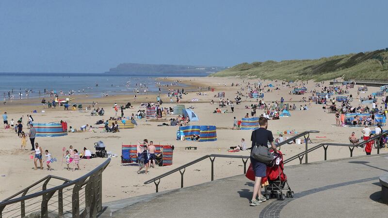 The East Strand at Portrush. Photograph: Margaret McLaughlin