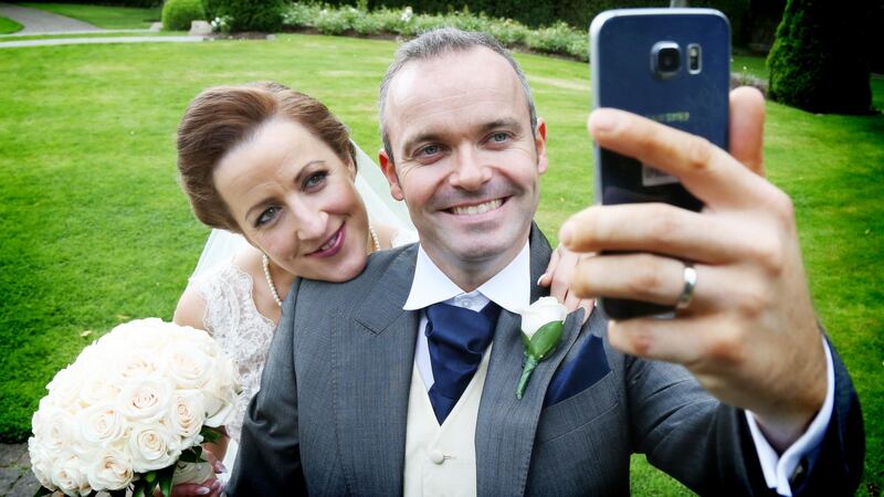 The couple, who have a 6-year old son Aidan, got engaged in July 2013 and were married in the church of the Immaculate Conception in Belturbet, Co.Cavan on 28th August 2016. Photograph: O’Donoghue Photography