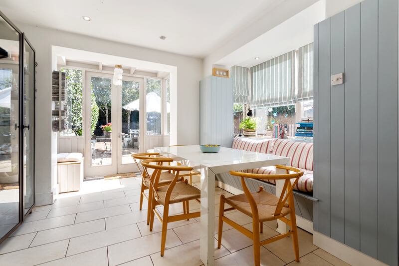 Dining area to the rear beside the south facing garden