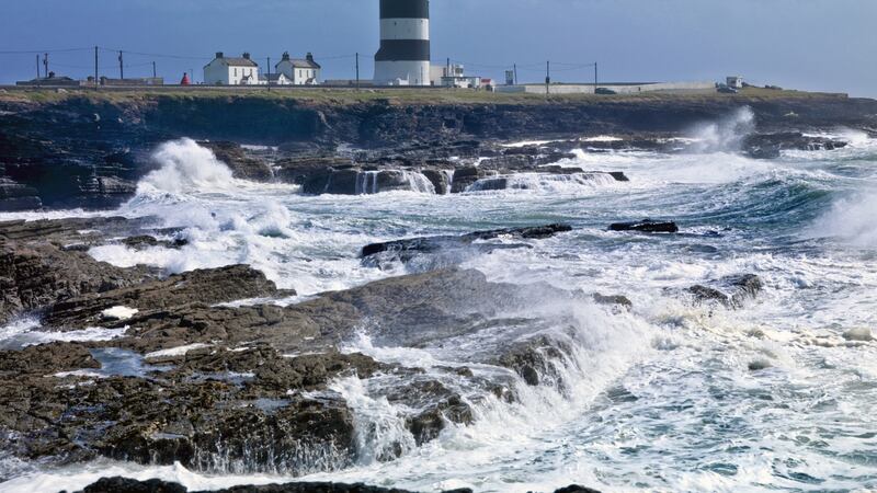 Hookhead lighthouse. Photograph: Christopher Hill