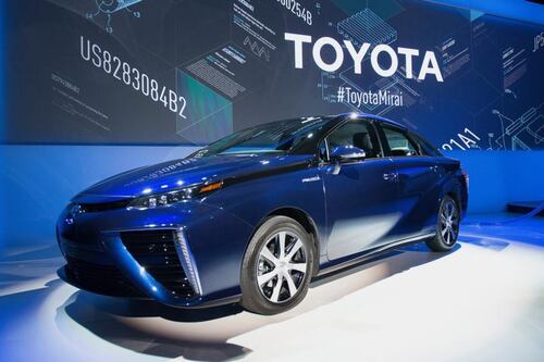 Toyota  to share its fuel cell patents for free
