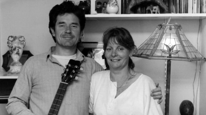 Johnny Duhan with his wife, Maureen, who inspired The Voyage. Photograph: Duhan family