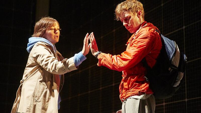 The Curious Incident of the Dog in the Night-Time in the West End. photograph: Brinkoff and Mogenburg