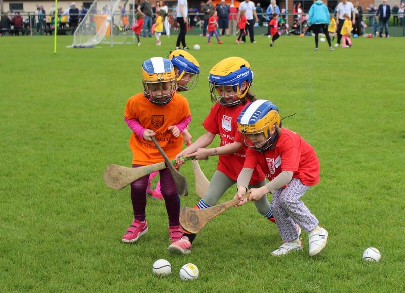 The 2015 girls graduated from the nursery last month and next week they’ll start playing Go Games around the place. Photograph: Eabhnat Ní Fhloinn