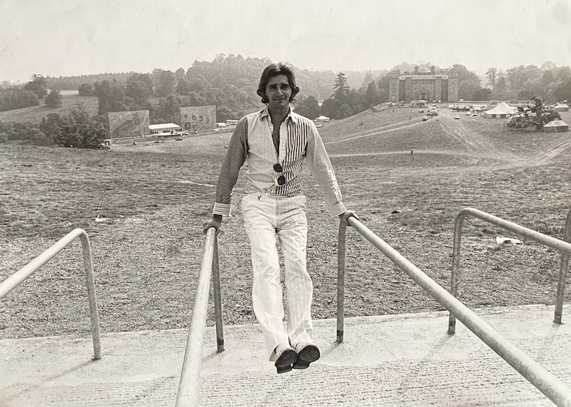 Henry Mount Charles: A Lord in Slane – the run-up to one of the early concerts at the Co Meath estate. Photograph: RTÉ