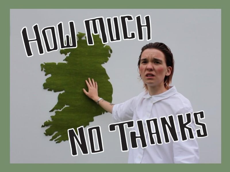 Eimear Walshe, How Much no Thanks, 2020, Digital print on archival paper. Collection Irish Museum of Modern Art