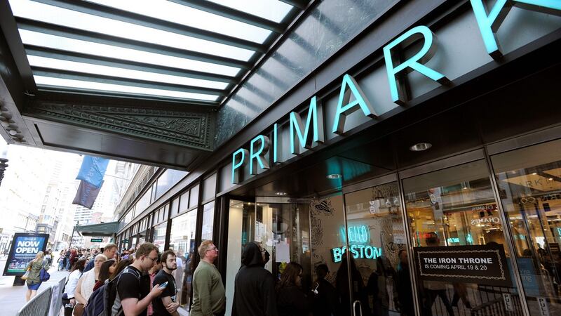 Primark continues to resist the seemingly unstoppable slide towards online for traditional retailers. Photograph: Joseph Prezioso/AFP/Getty Images