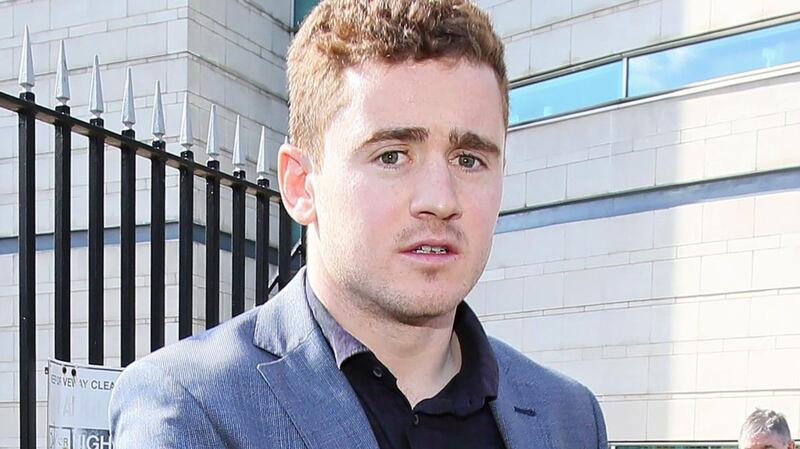 Rugby player Paddy Jackson was cleared of rape following a nine-week trial in Belfast last year. Photograph: Paul Faith/AFP/Getty Images