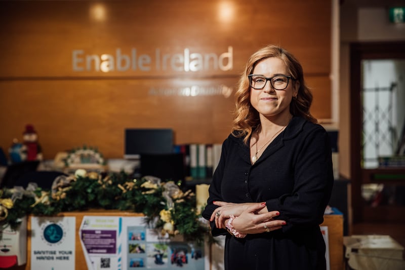 Anna Scully, clinical nurse manager with Enable Ireland: 'It’s a very unique type of work ... But it’s a career as well.' Photograph: Brian Arthur