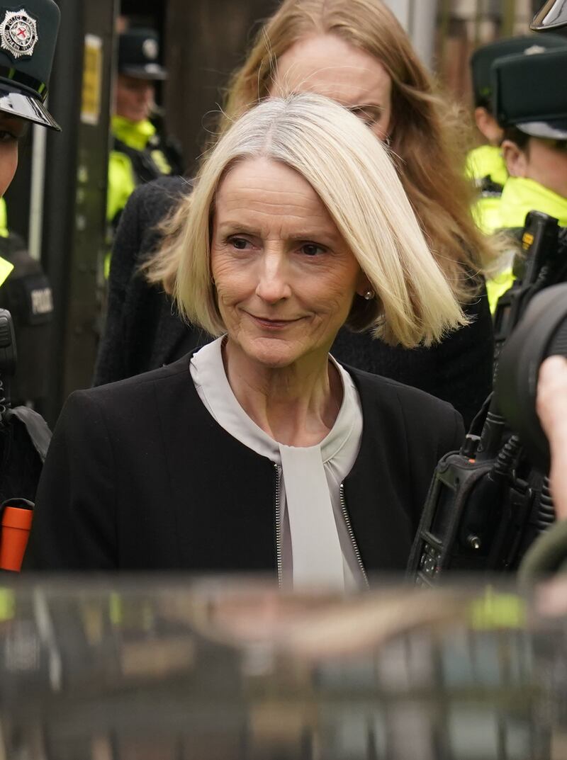 Eleanor Donaldson leaving court in April. Photograph: Brian Lawless/PA Wire