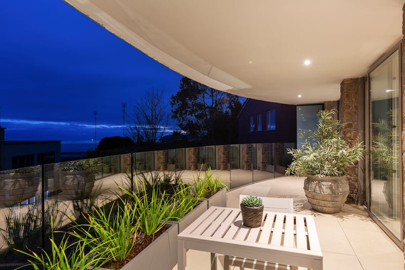 Front terrace off the living area