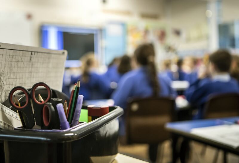 In more disadvantaged schools, many say they have been struggling to keep up the high levels of attendance they had before Covid. Photograph: Danny Lawson/PA