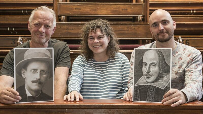 Arthur Riordan, Lynne Parker and director Ronan Phelan.