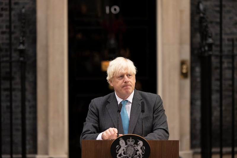 Operation Save Big Dog wasn't enough to keep Boris Johnson as prime minister. Photograph: Dan Kitwood/Getty Images