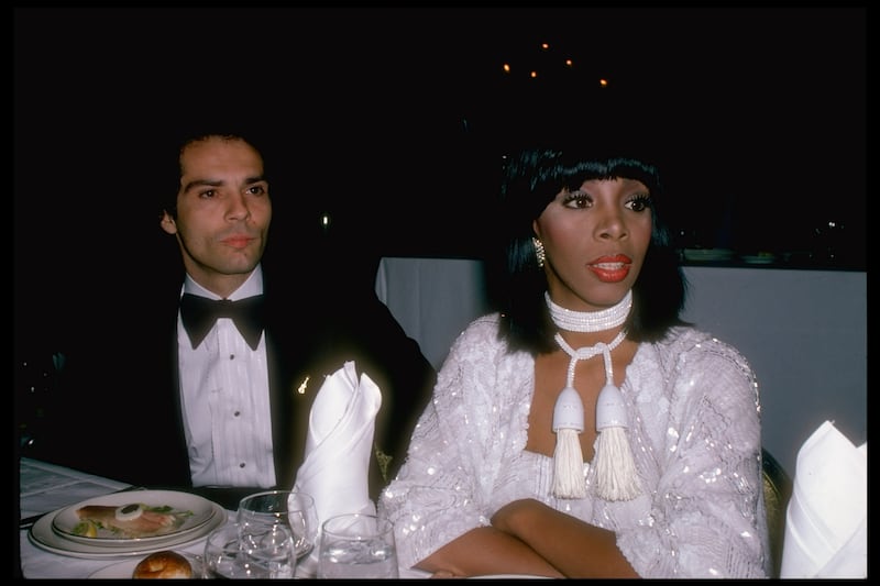 Summer and her second husband, Bruce Sudano, in New York City, 1980. Photograph:  Robin Platzer/Getty Images