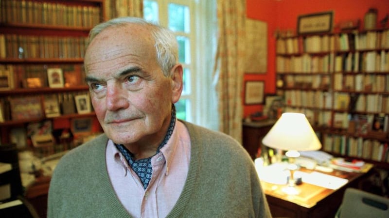 Michel Déon: the French writer and academician at his home in Co Galway in 2000. Photograph: Joe O’Shaughnessy