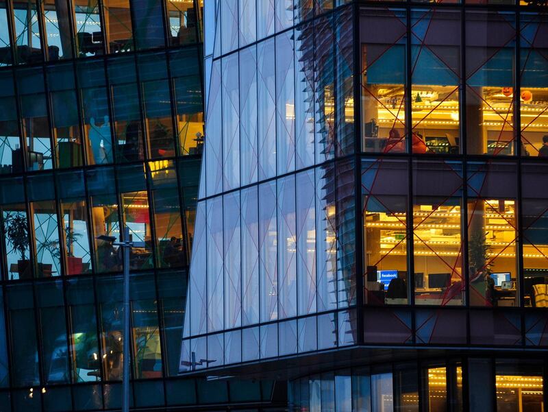 Facebook’s European headquarters in Dublin’s docklands. Photographer: Aidan Crawley/Bloomberg via Getty