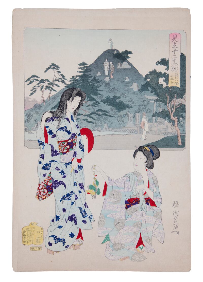 Ukiyo-e print – the genre became the quintessential form of Japanese art understood by Europeans in the late 19th century