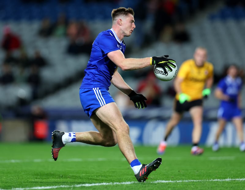 Diarmuid O'Connor playing for Munster against Ulster in last October's trial match under the new rules. Photograph: James Crombie/Inpho