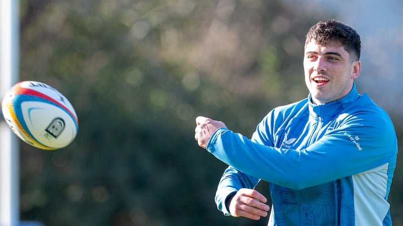 Jimmy O'Brien: 'Everyone is trying to get lower, but it’s just something we try to work on in training.' Photograph: Henry Simpson/Inpho