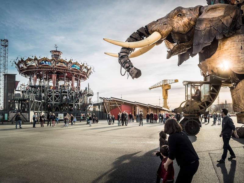 Les Machines de l'Île de Nantes. Photograph: Franck Tomps