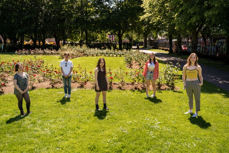 Amy O'Brien, Carl Dwyer Murray, Anna Keyes, Eve Lonergan and Gabby O'Keefe.