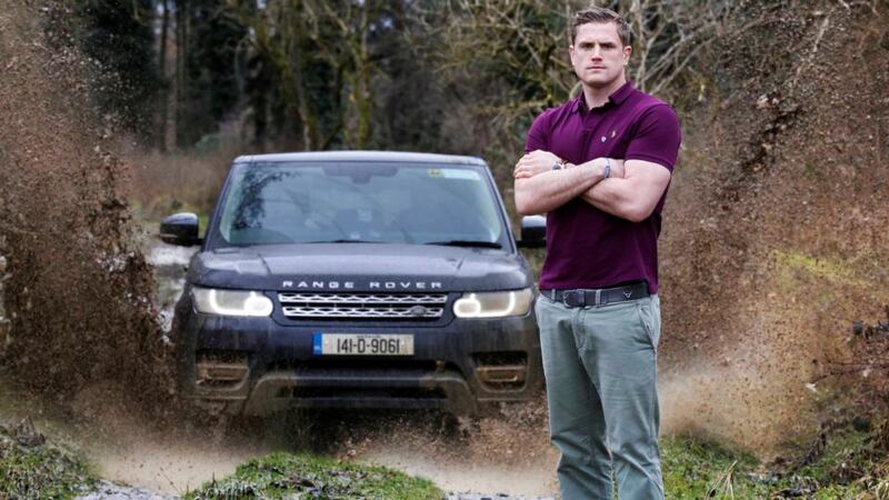 Heaslip in his role as ‘brand ambassador’ for Range Rover