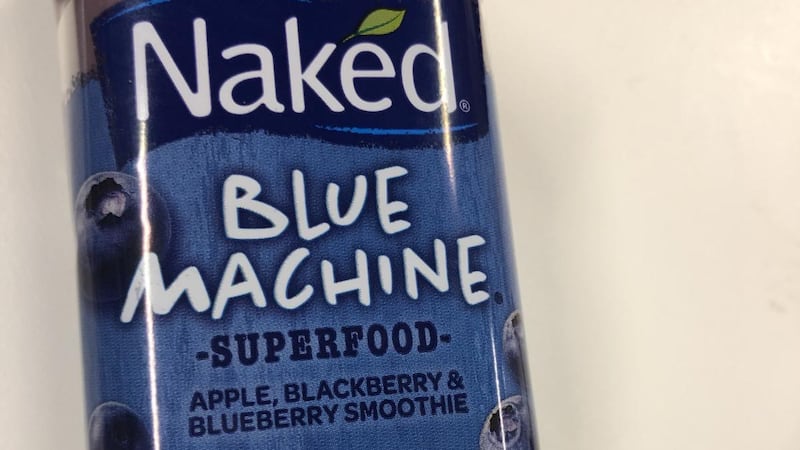 Pretty pleasant: Naked smoothie