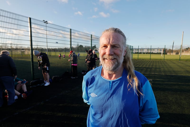 Paul Cumiskey: 'I played in the over-35s. Then, I played five-a-side and just when I was finding it a bit fast, I discovered walking football.' Photograph: Alan Betson