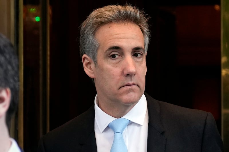 Michael Cohen said the decision to sentence Donald Trump without punishment is ‘judicious and appropriate’ (Seth Wenig/AP)