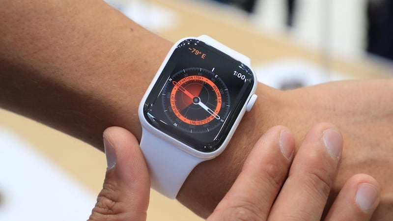 The Apple Watch has a 46 per cent share of the smart watch markets. Photograph: The New York Times