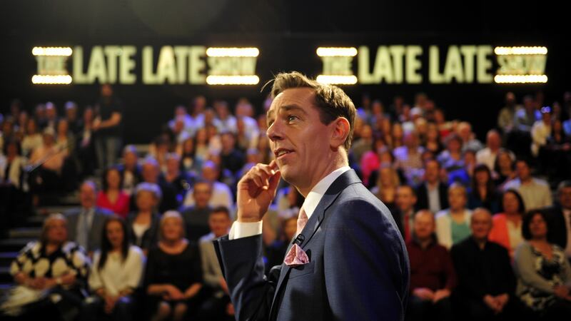 Ryan Tubridy  prior to going live on the Late Late Show. The challenge for Irish TV  will be to find its niche in a globalised market in which Irish viewers will have options of watching pretty much everything, everywhere. Photograph: Aidan Crawley