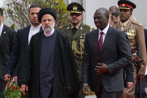 Iran president seeks to appeal to anti-colonialism and opposition to western sanctions on Africa tour