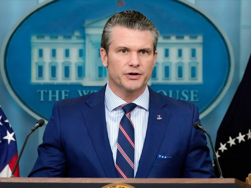 US defence secretary Pete Hegseth: strikes on Somalia by the US Africa Command were directed by President Donald Trump. Photograph: Alex Brandon/AP