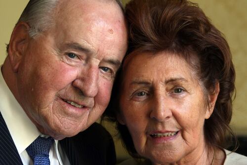 Kathleen Reynolds, wife of former taoiseach Albert Reynolds, dies aged 88