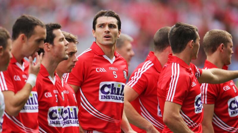 Tom Kenny lines out before the  All-Ireland senior hurling semi-final in August. Photograph: Inpho