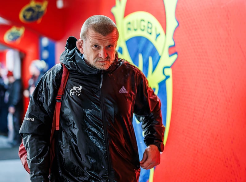 Ian Costello said the depature of Graham Rowntree (pictured) came as a surprise. Photograph: James Crombie/Inpho