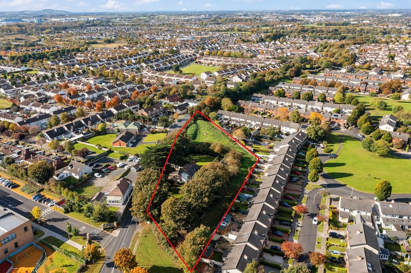 An aerial view of Red House in Lucan. Photograph: Michael Grubka/EMPHOTO