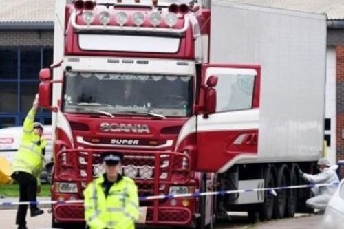 Armagh man (23) charged with human trafficking after bodies found in Essex truck
