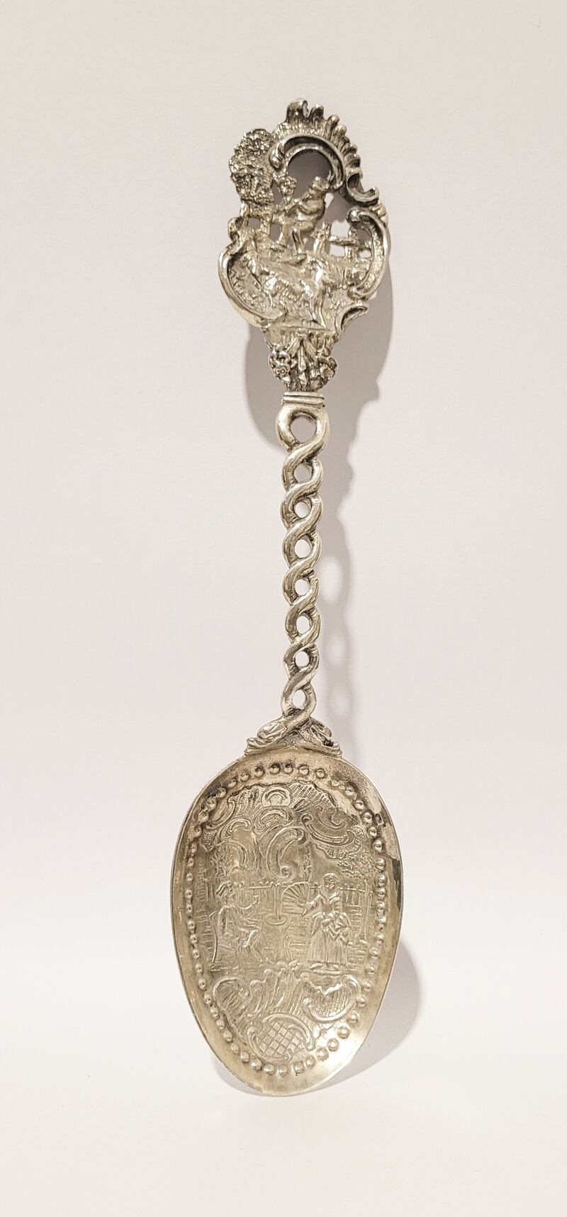 French silver marriage spoon from Hegarty’s Fine Interiors