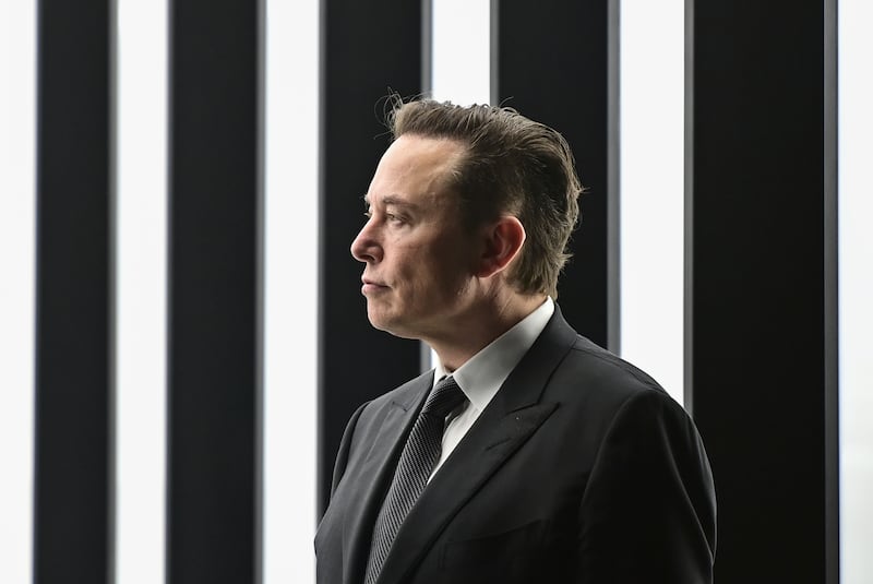 Elon Musk. Photograhh: Patrick Pleul/AP