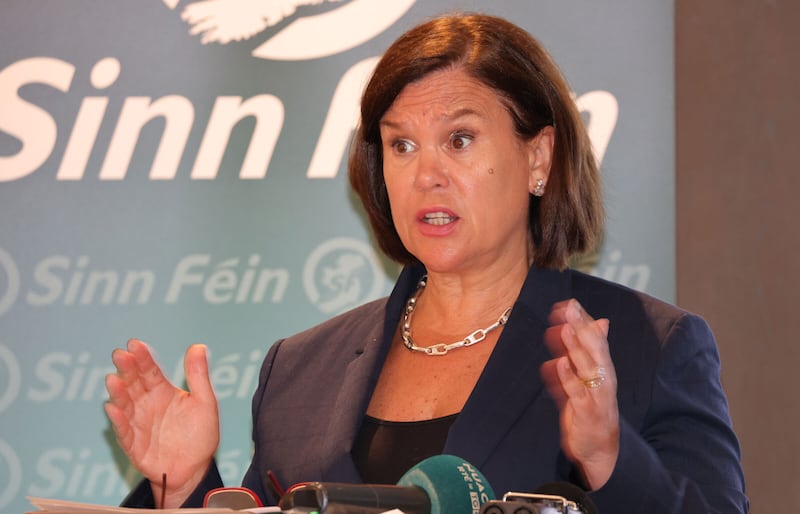 Sinn Féin president Mary Lou McDonald. Photograph: Eamonn Farrell/© RollingNews.ie