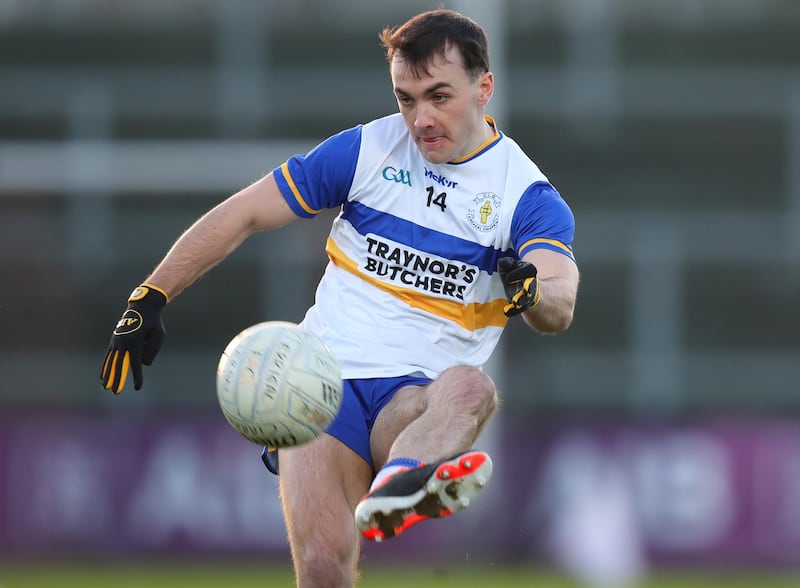 Canavan during the Ulster club semi-final between Clann Éireann and Errigal Ciarán at Páirc Esler in Newry in December. Photograph: Leah Scholes/Inpho