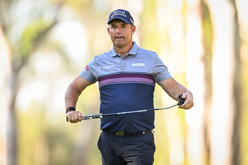 Pádraig Harrington playing in Rabat, Morocco. Photograph: Octavio Passos/Getty